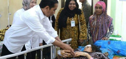 Presiden Jokowi Kunjungi RSUD Chik Ditiro Sigli
