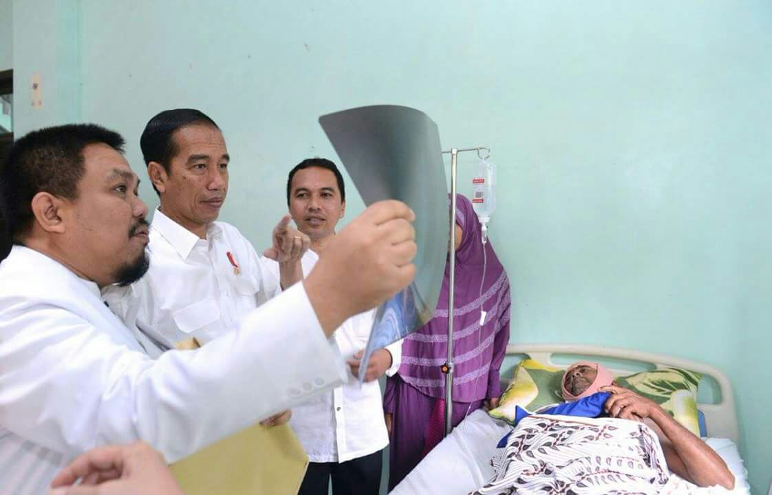 jokowi kunjungi RSUD SIGLI